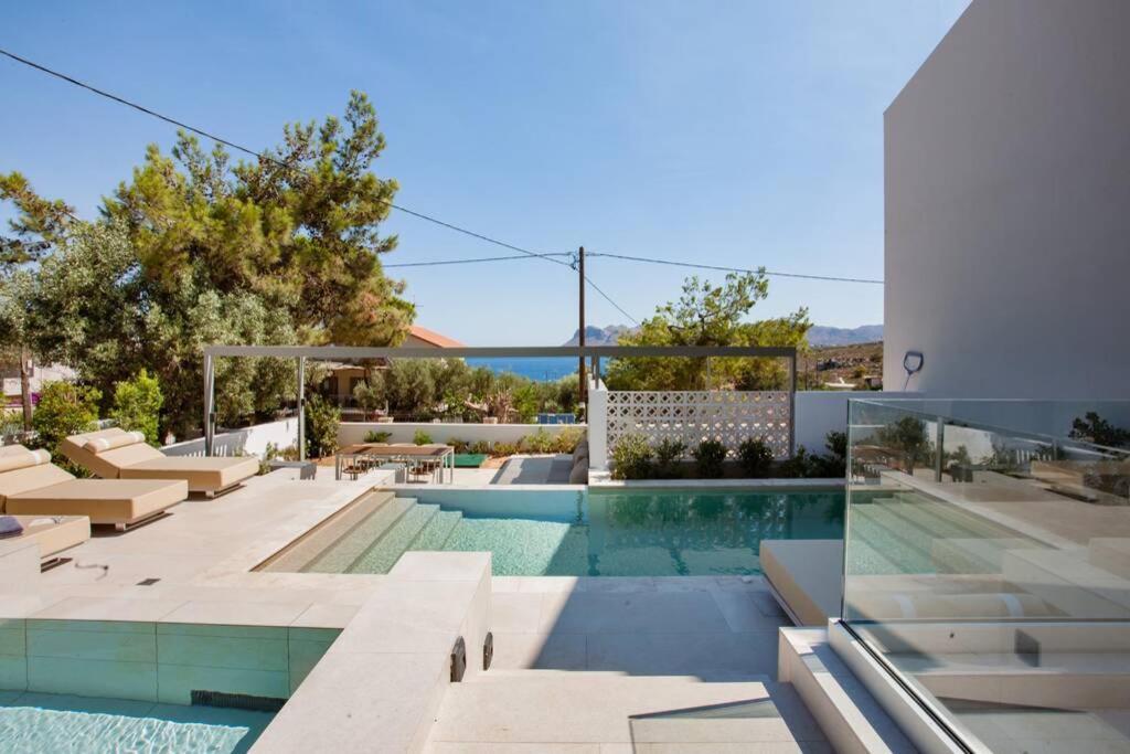 Chania Living Stories Villa With Piano Exterior photo