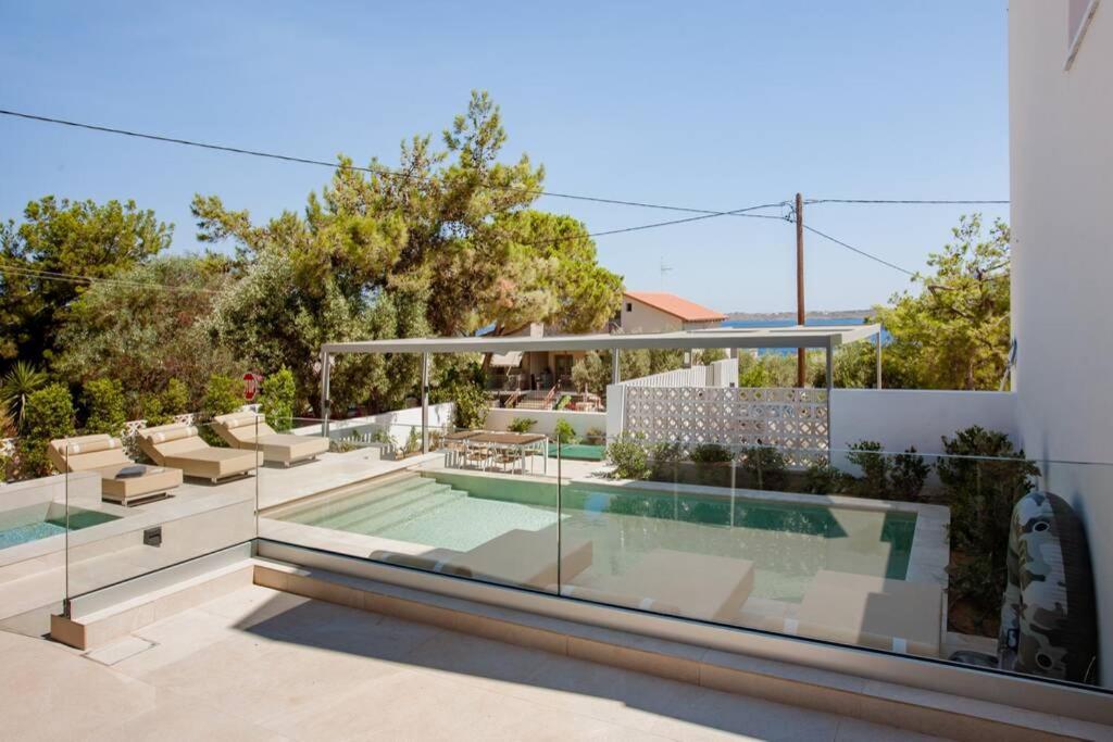 Chania Living Stories Villa With Piano Exterior photo