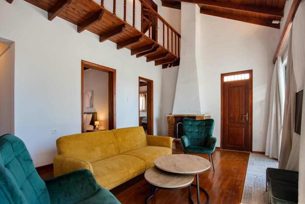 Chania Living Stories Villa With Piano Exterior photo