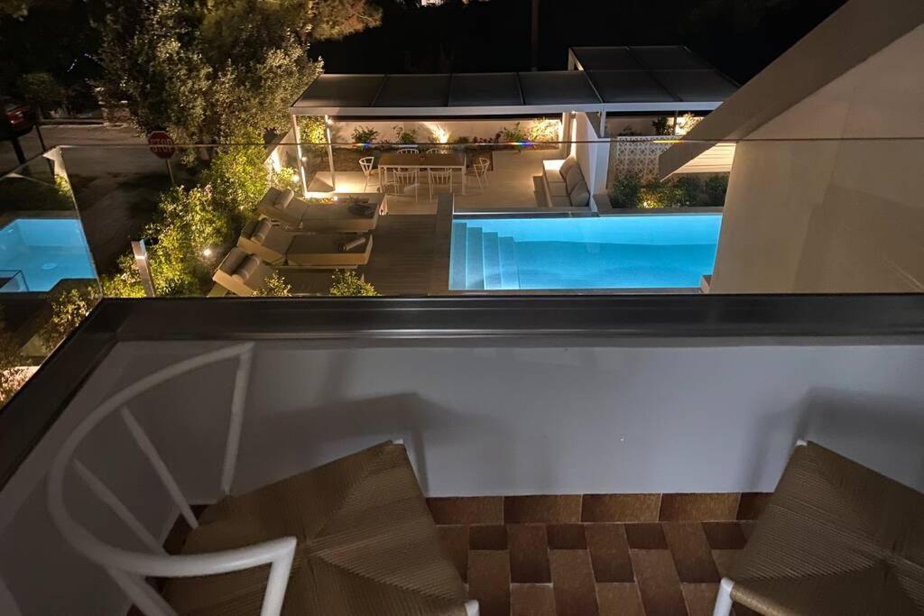 Chania Living Stories Villa With Piano Exterior photo